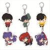Ranma 1/2 Tendou Akane Anime Acryl Freunde Geschenk Mädchen Anhänger Schmuck Süß Kreativ Schlüsselanhänger Mode Schlüsselring Tasche Charms