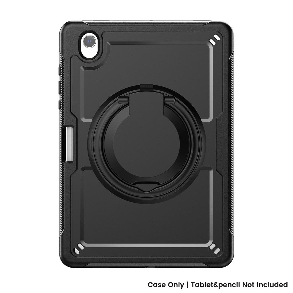 For Samsung Galaxy Tab S10 Lite Case Rotating Kickstand PC + TPU Shockproof Tablet Cover