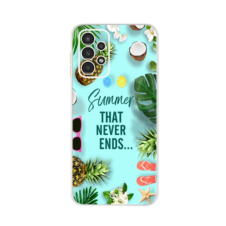 For Samsung Galaxy A13 4G Case Cute Cat Buttefly Soft Silicone Slim Fundas Phone Back Case For Samsung A13 A 13 GalaxyA13 Bumper
