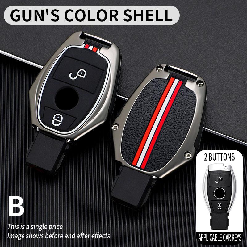 Car Key Case Cover Protective Shell Fob for Mercedes Benz A B C E Class GLS GLA GLK GLC CLS CLA AMG W204 W205 W212 W463 W176