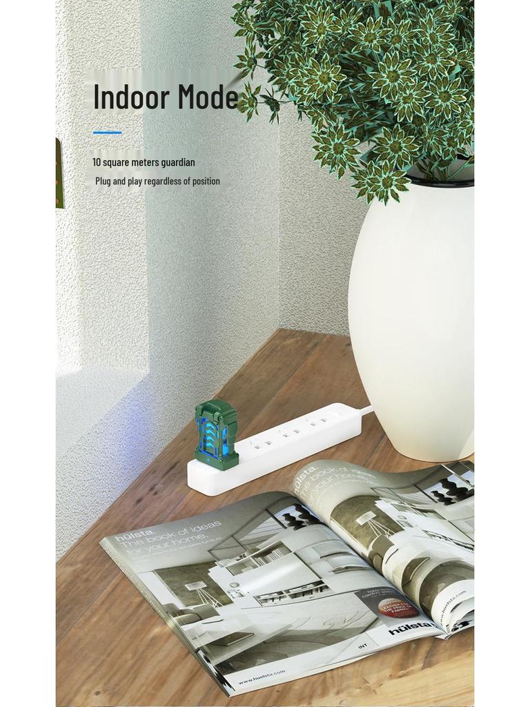 USB Portable Electric Mosquito Repellent Incense Heater for Indoor, Outdoor, Office, and Car Use with Power Bank Option