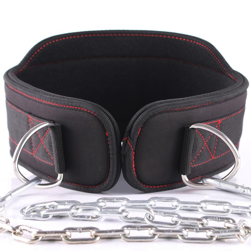 Dip Belt For Pull Up&Squat Weightlifting Training Equipment,Bearing 300LBS Powerlifting Belts,Neoprene EVA Belts,Lumbar Brace