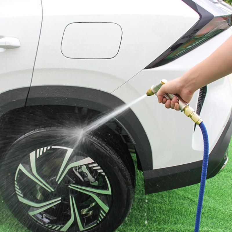 High Pressure Water Spray Gun Metal Brass Nozzle Garden Hose Pipe Lawn Car Wash Sprayer Sprinkler Car Wash Tool Water Guns