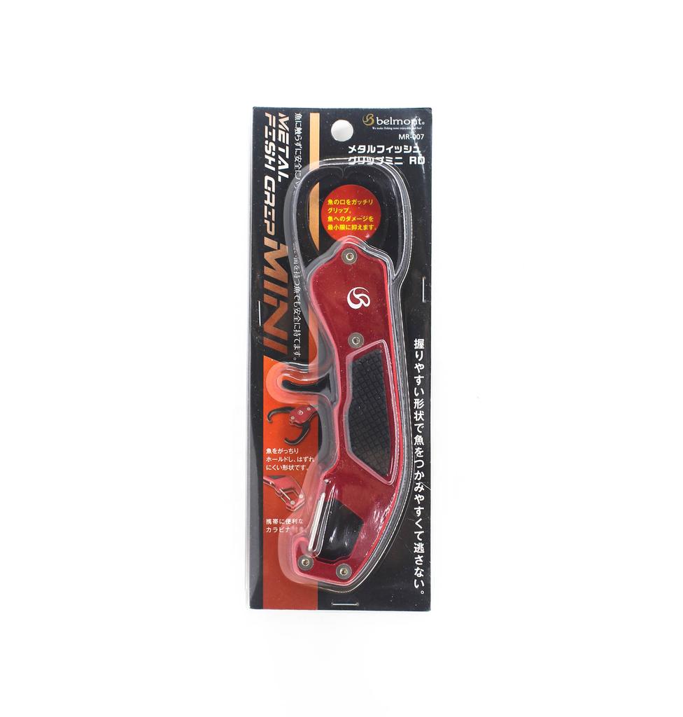Belmont MR-007 Fish Grip Mini Aluminium 158 x 41 x 17mm Red (0076)