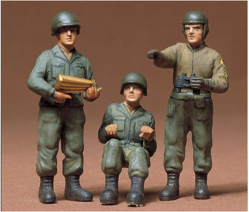 Tamiya Seria militară în miniatură Pistol american M42 Duster Model din plastic cu 3 figuri de echipaj 35161 1/35 No.161 Autopropulsat antiaerian