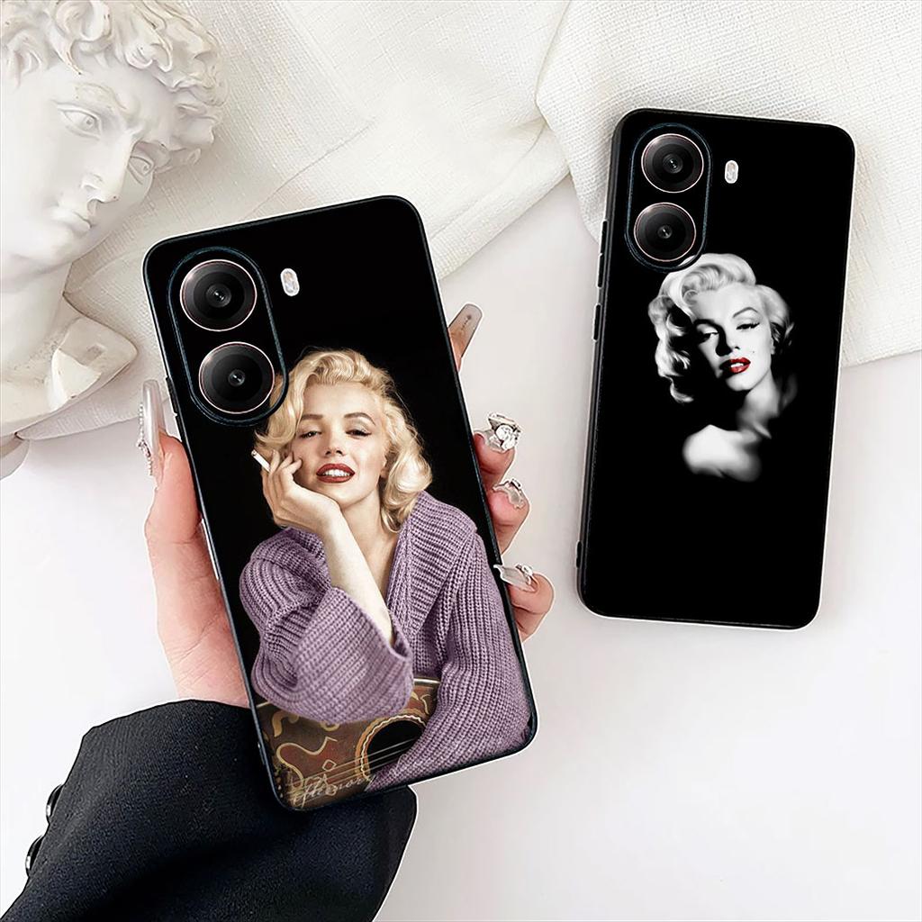 M-Marilyns M-Monroes Protective Cover for Samsung Galaxy S25 Edge S24 S23 FE Plus Ultra A16 A15 A55 A57 5G Phone Case