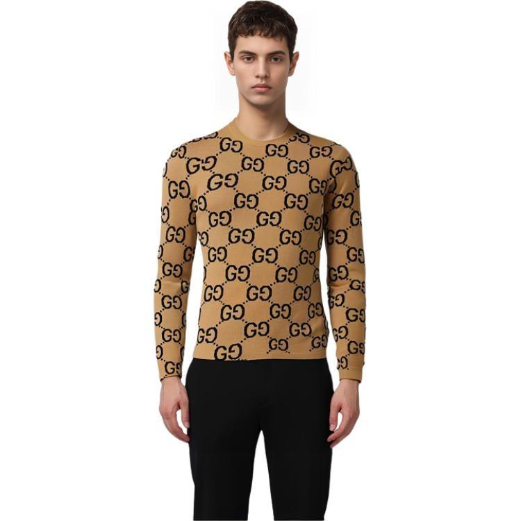 Gucci Gg Wool Jacquard Crewneck Jumper 692900-XKCC5-2075