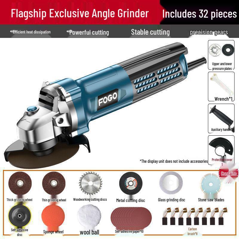 Fugle Multifunctional Angle Grinder & Polisher - Household Hand Tool