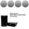 Rolling Knife Sharpener Magnetic Knife Holder Diamond Sharpening Stone with15°18°20°22°Degrees Angle Roller Kitchen Accessory