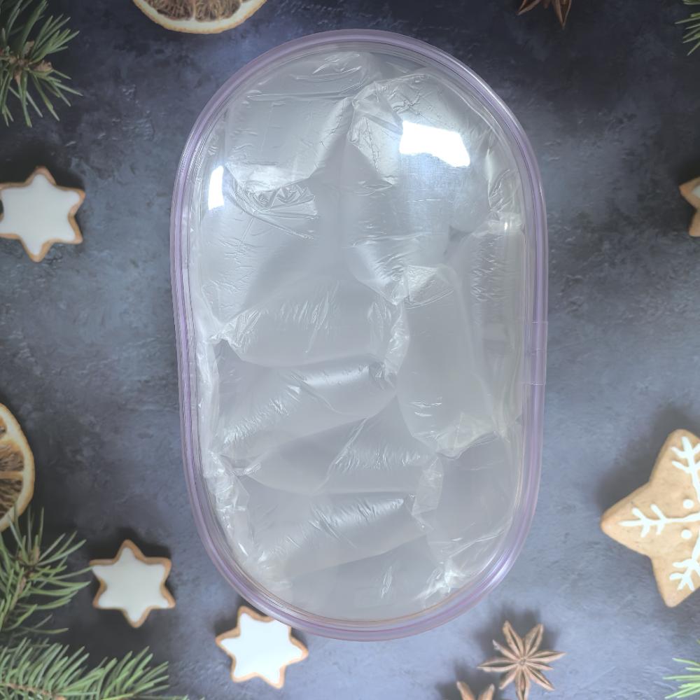 Průhledný 20cm bavlněný stojan na panenky PVC Multifunkční 20cm taška na panenky s sebou Zesílený stojan na panenky