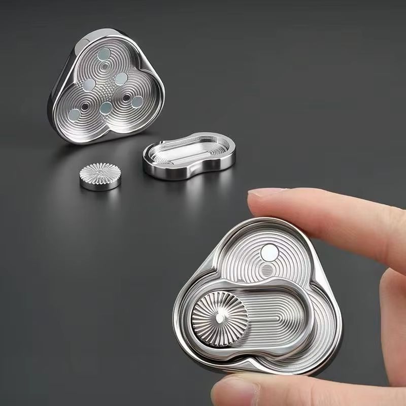 Magnetic Fidget Slider Adult EDC - Metal Fidget Toy ADHD Autism Sensory Toys Anxiety Stress Relief Adult Gifts