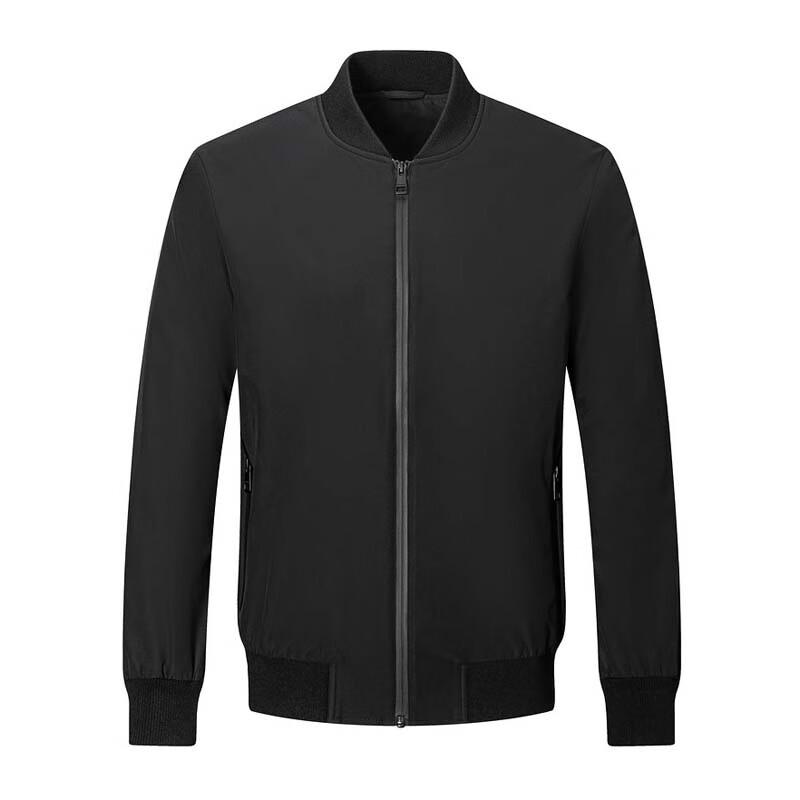 SEPTWOLVES Men's Baseball Collar Warm Jacket