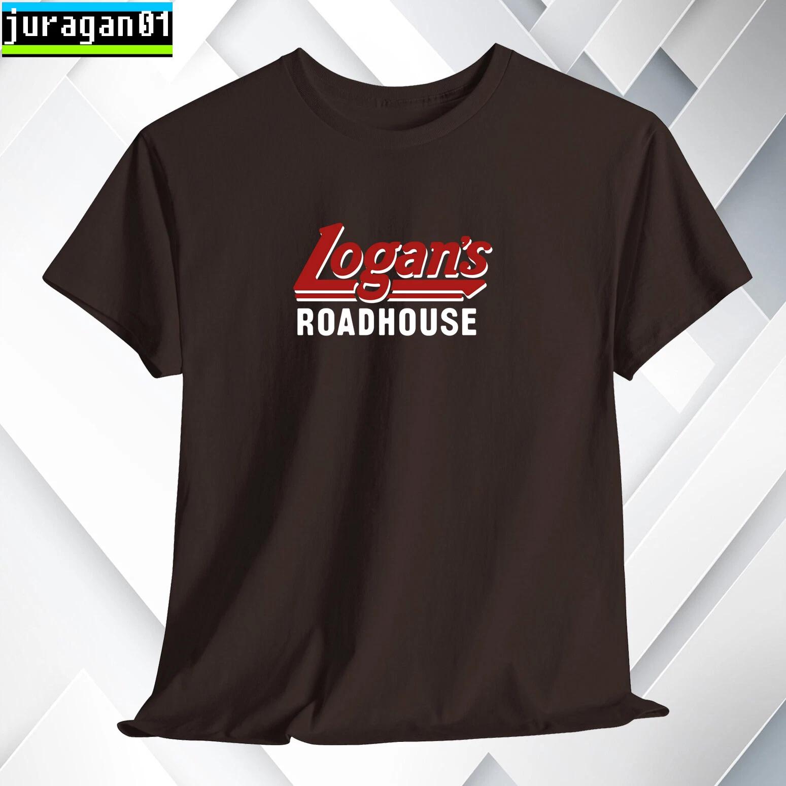 

Logan s Steakhouse T shirt Logo Many Colors Size S to 5XL Made in USA L