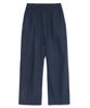 AOTT Linen Elastic Waist Wide Pants White