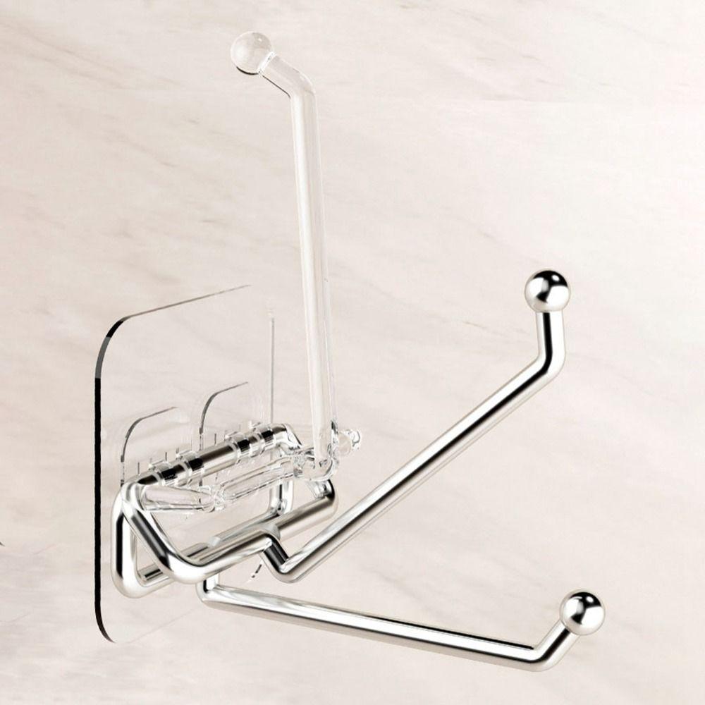 Nástěnný věšák Háček na oblečení Děrovací/Bez děrování Závěsný stojan Nový Nástěnný věšák Háček Domov