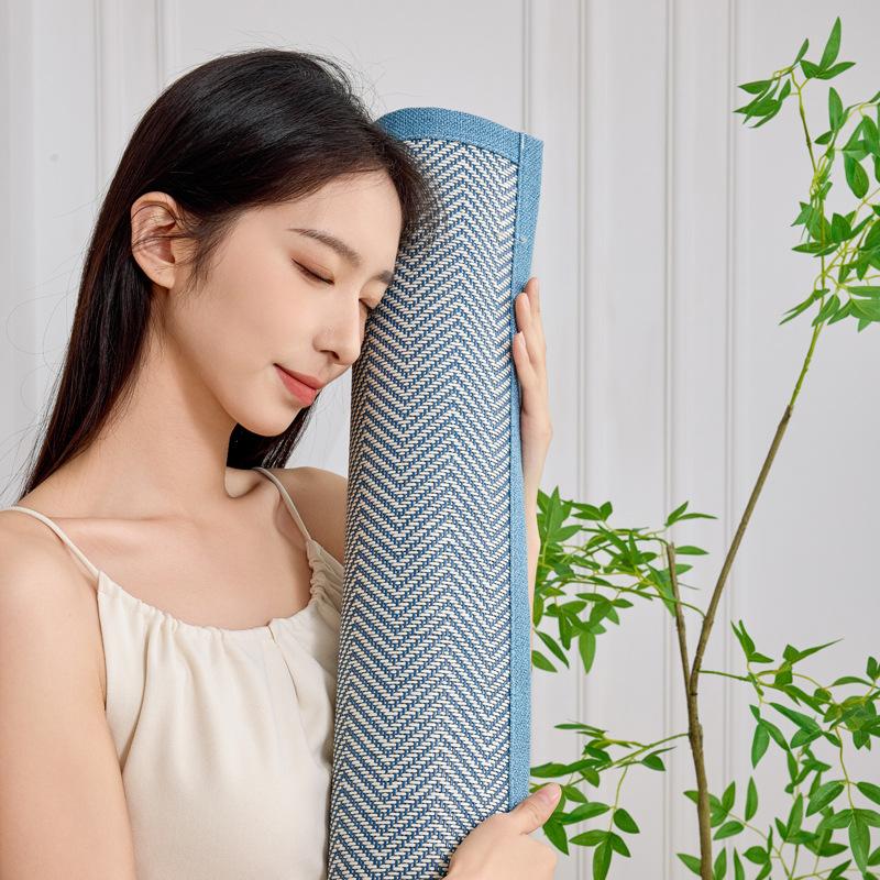 New Ice Silk Rattan Mat Sofa Cushion Non-Slip Seat Cushion Summer Summer Full Cover Cross-Border