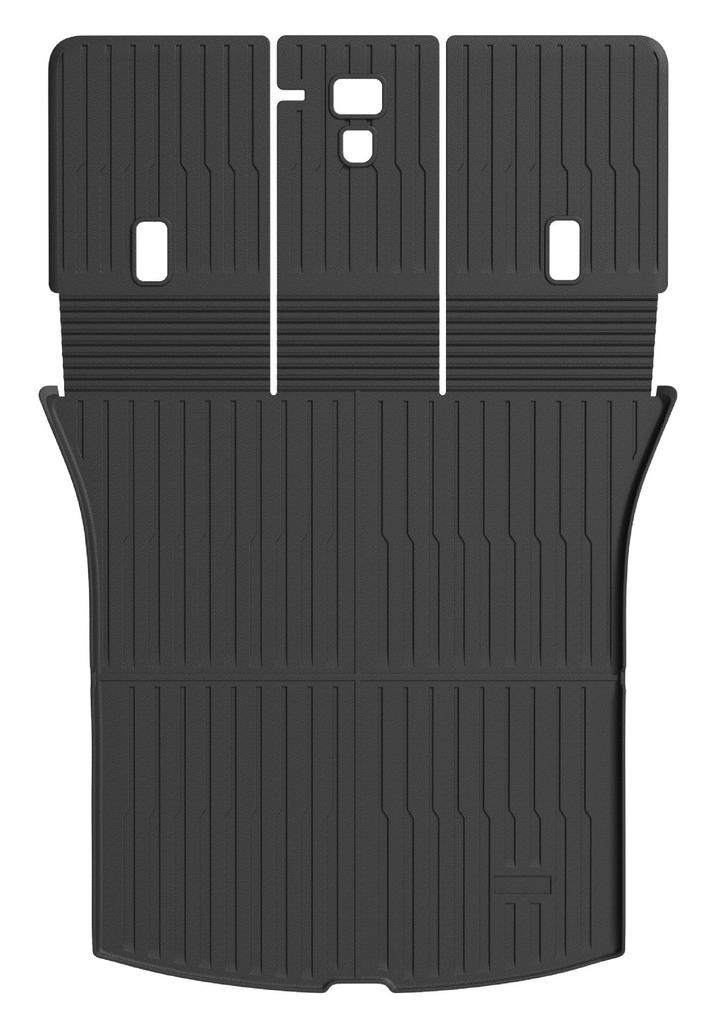 Eco-Friendly TPE Cargo Mats for Tesla Model 3/Y Refresh: All-Weather Front and Rear Coverage