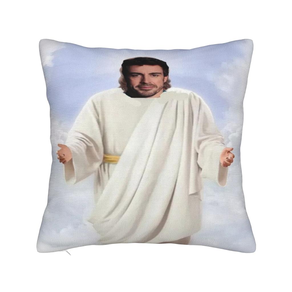 Fernandos Alonsos Pillow Case  Design Pillow Cover For Sofa Bedroom Home Decor Cute Funny Cushion Cover