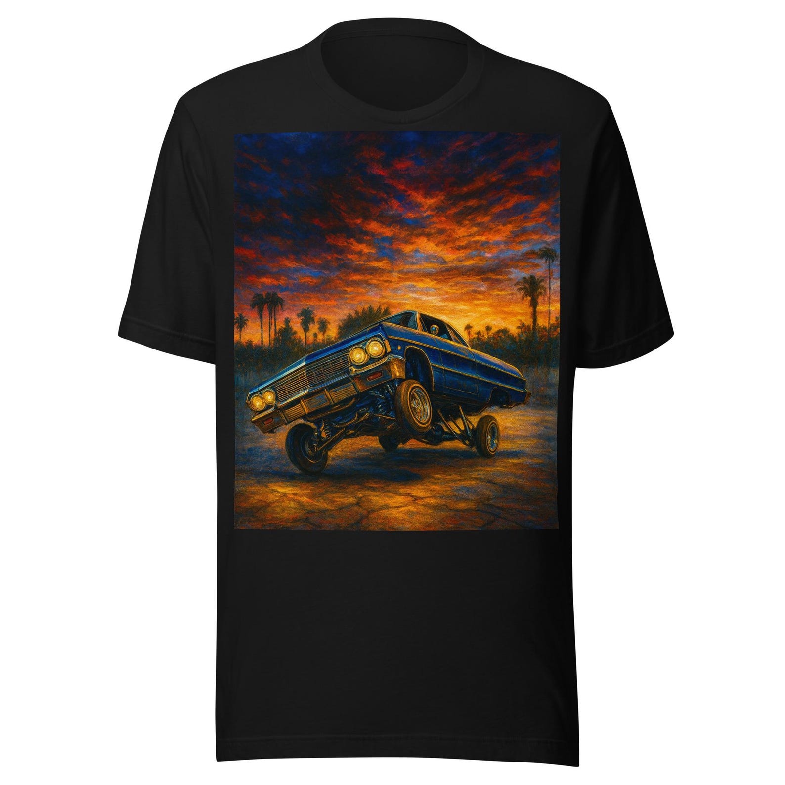 Lowrider Sunset Unisex t-shirt XL