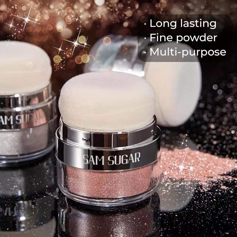 3-färgad långvarig highlighterkräm Byggbar skimrande lyster för alla beige toner Ljus/mörk hud Ansikte Kroppsbehåring Lätt och len