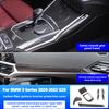 For 2 3 4Series G42 G20 G22 2020-2025 Carbon Fiber Car Interior ABS Center Console Dashboard Panel Cover Trim Car Accessories