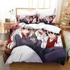 Anime Game Helltaker Bedding Set Duvet Cover Bed Set Quilt Cover Pillowcase Comforter King Queen Size Boys Adult Bedding Set