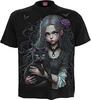 Spiral Nine Lives (Unisex Black Short Sleeve Tshirts) 3x Large