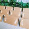 50Pcs Dining Table Decorations Wedding Name Cards Small Tent Card Seat Card New Place Cards