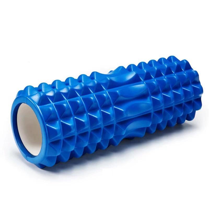 Yoga Column Roller Fitness Equipment EVA Foam Roller Yoga Pilates Yoga Block Gym Roller синий