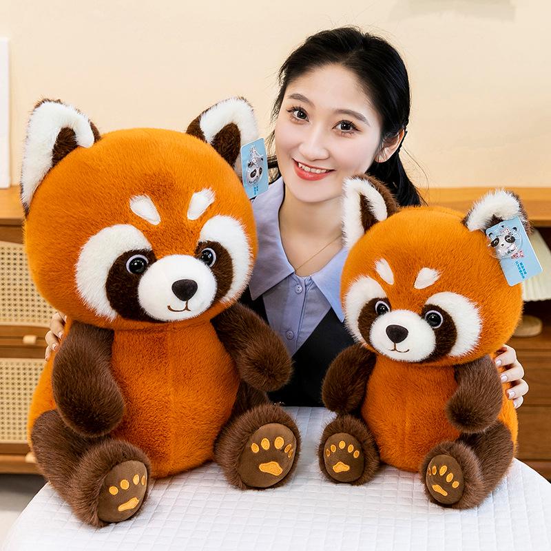 Adorable Raccoon & Panda Plush Toys - Perfect Holiday Gifts for Kids