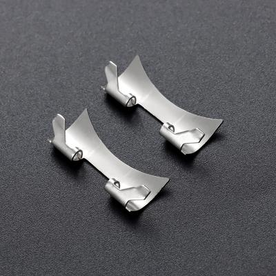 12/14/16/18/19/20/22/24mm for Rolex Stainless Steel Adapter for Seiko Curved End Link Strap Connector Watch Band Accessories