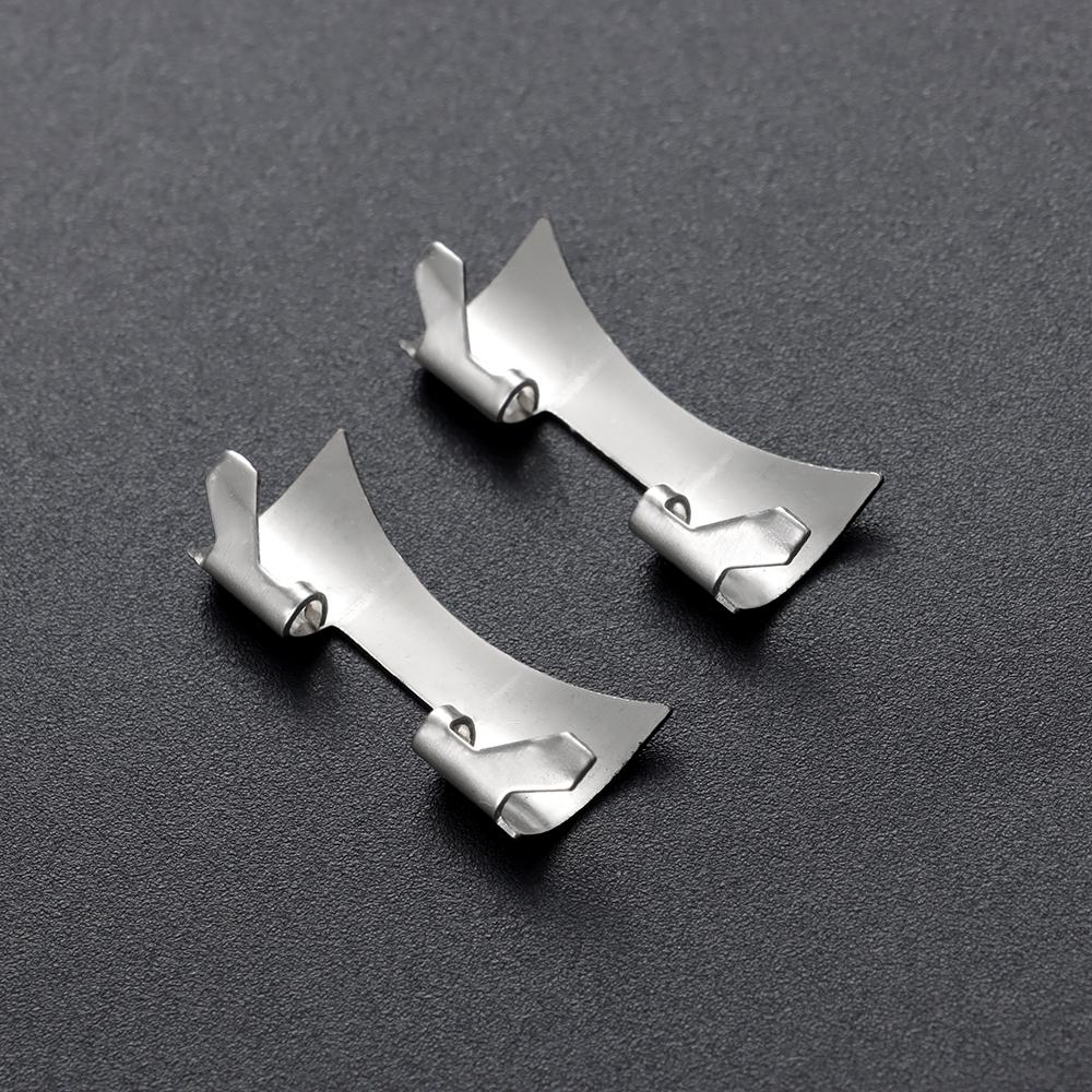 12/14/16/18/19/20/22/24mm do adaptera ze stali nierdzewnej Rolex do paska Seiko z zakrzywionym mocowaniem Złącze Pasek do zegarka Akcesoria