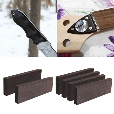 2/4pcs Black Ebony Block Lumber Guitar Wood Material Timber Handle Plate for Music Instruments DIY Blank Crafts Tools
