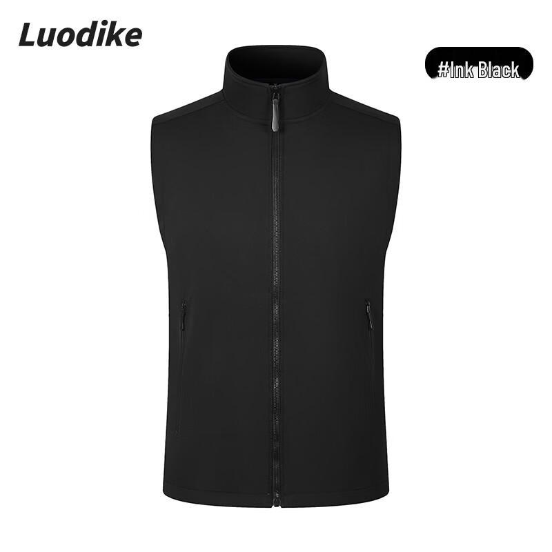 Luodike Unisex Stand-up Collar Fashion Vest A63VMJ2804 S