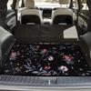 1pc Floral Print Car Trunk Mat Interior Protection Trunk Liner Durable Floor Liner Safe and Practical Suitable for Daily Travel