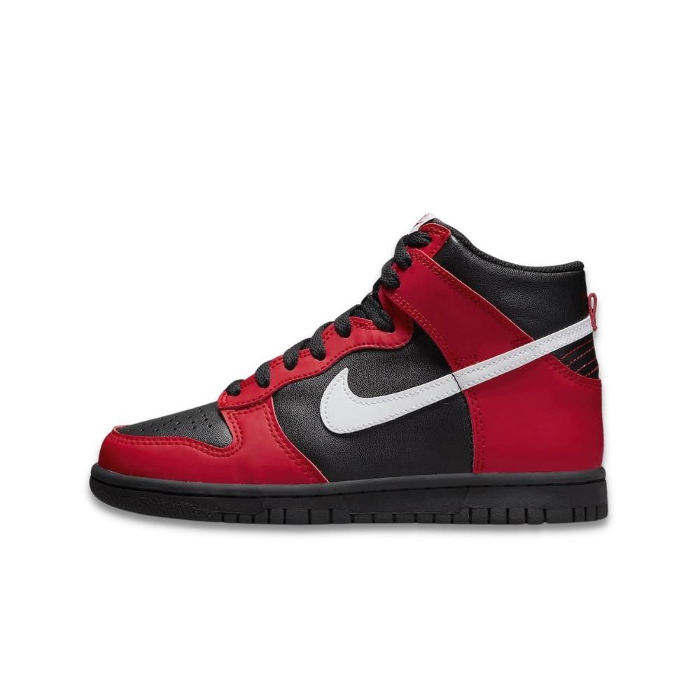 Nike Dunk High Black Red