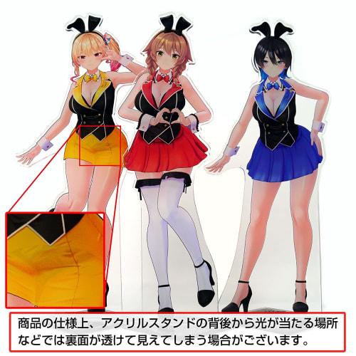 [Official] 2D COSPA Bunny Garden Rin Double-Sided Acrylic Stand (Large)