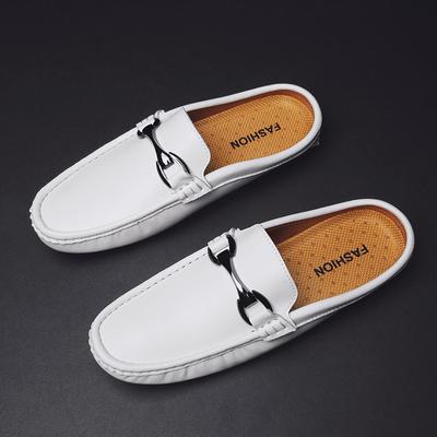 39-44 Herren Muller Schuhe Leder Halbschuhe Slipper Slipper Flache Schuhe