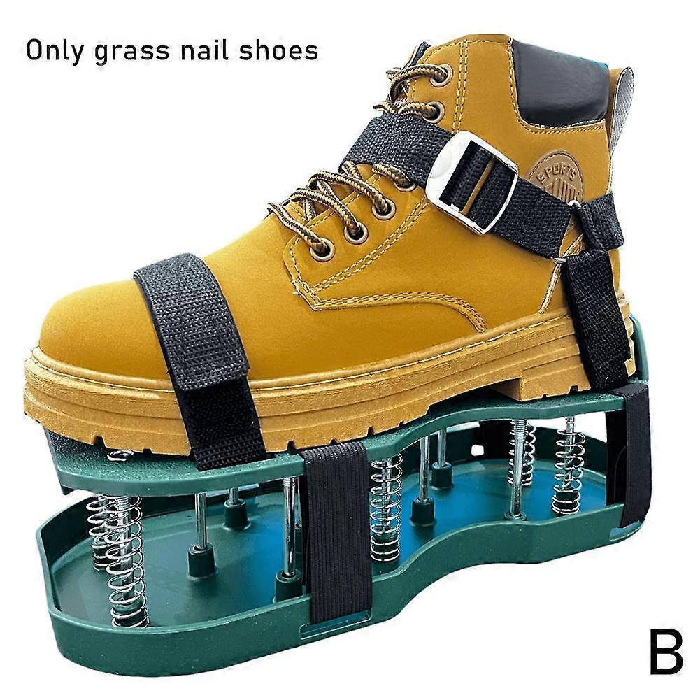 Garden Nail Shoes Grass Loose Soil Tool Lawn Aerator Grass Spikes Shoes