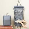 Wide Opening Shoes Pouch Large Capacity Shoes Organizer Clothing Organizer Bags  Outdoor Use