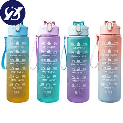 900 ml matowa butelka na wodę Outdoor Sport Travel Gym Butelki do picia Czajnik