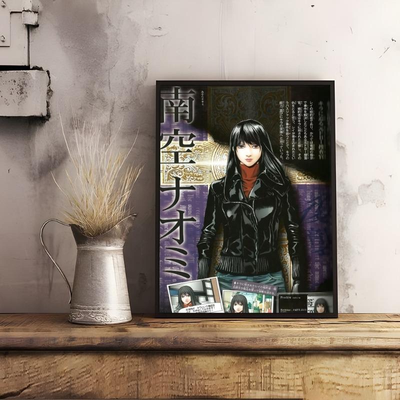 

Аниме D-Death N-Note DN L Постер Липкое Настенное Искусство Печать Водонепроницаемый Дом Гостиная Спальня Бар Прихожая Эстетический Декор 21cm×30cm NoFrame