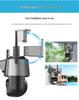 P11 Dual Lens 4G WiFi PTZ Outdoor Surveillance Camera with Dual Antennas and Dual Screens
