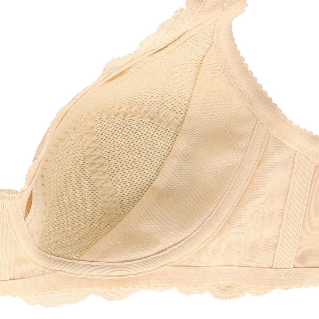 Triumph 477 Wireless M001 Size D90 Bra, (Beige),