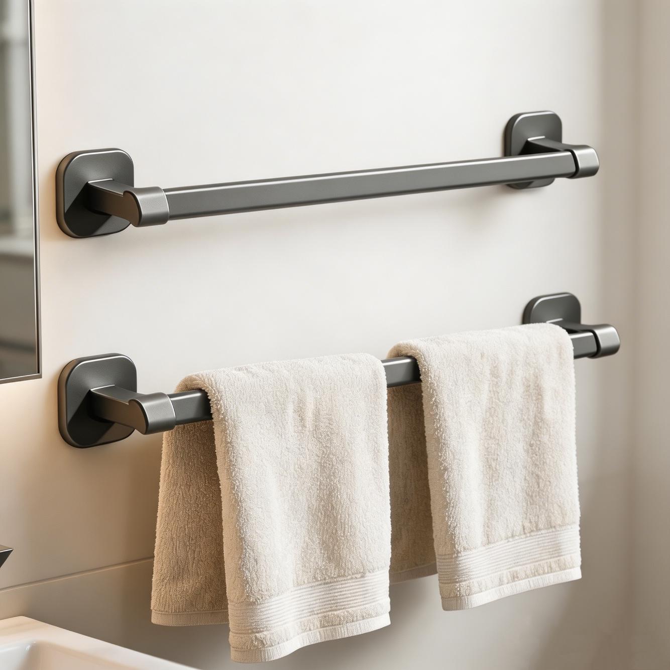 Suction Cup Bathroom Towel Rack