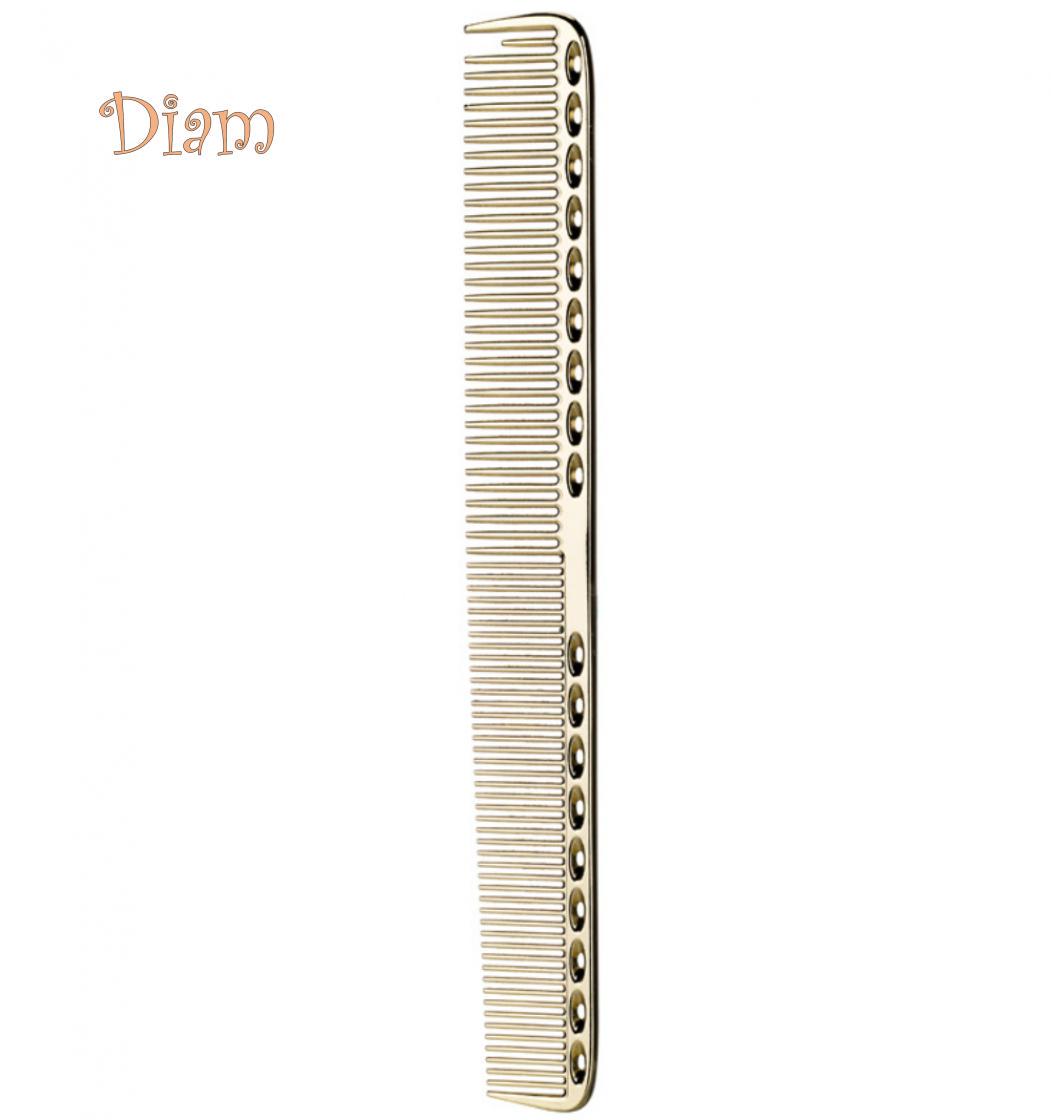 

Plar Bear Профессиональный ультратонкий парикмахерский инструмент для укладки волос Парикмахерская стальная расческа Large S909 золотистый