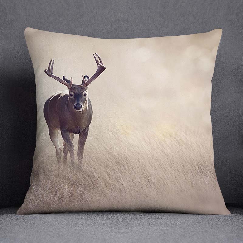 African Animal Beasts Home Decoration Pillowcase Square Pillowcase Home Office Decoration Cus On Cover