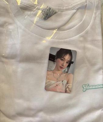 [USED] Aespa Thailand Bangkok Limited Edition T-shirt Bonus Trading Card Karina