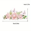 Elegant Traditional Chinese Hairpin with Floral and Butterfly Design - Suitable for Ages 14 and Above
