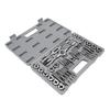 40 Piece SAE Tap and Die Set 4 To 1 2 Inch Alloy Steel Unc Cool UNF FINE NPT Threads Threading Tool Kit